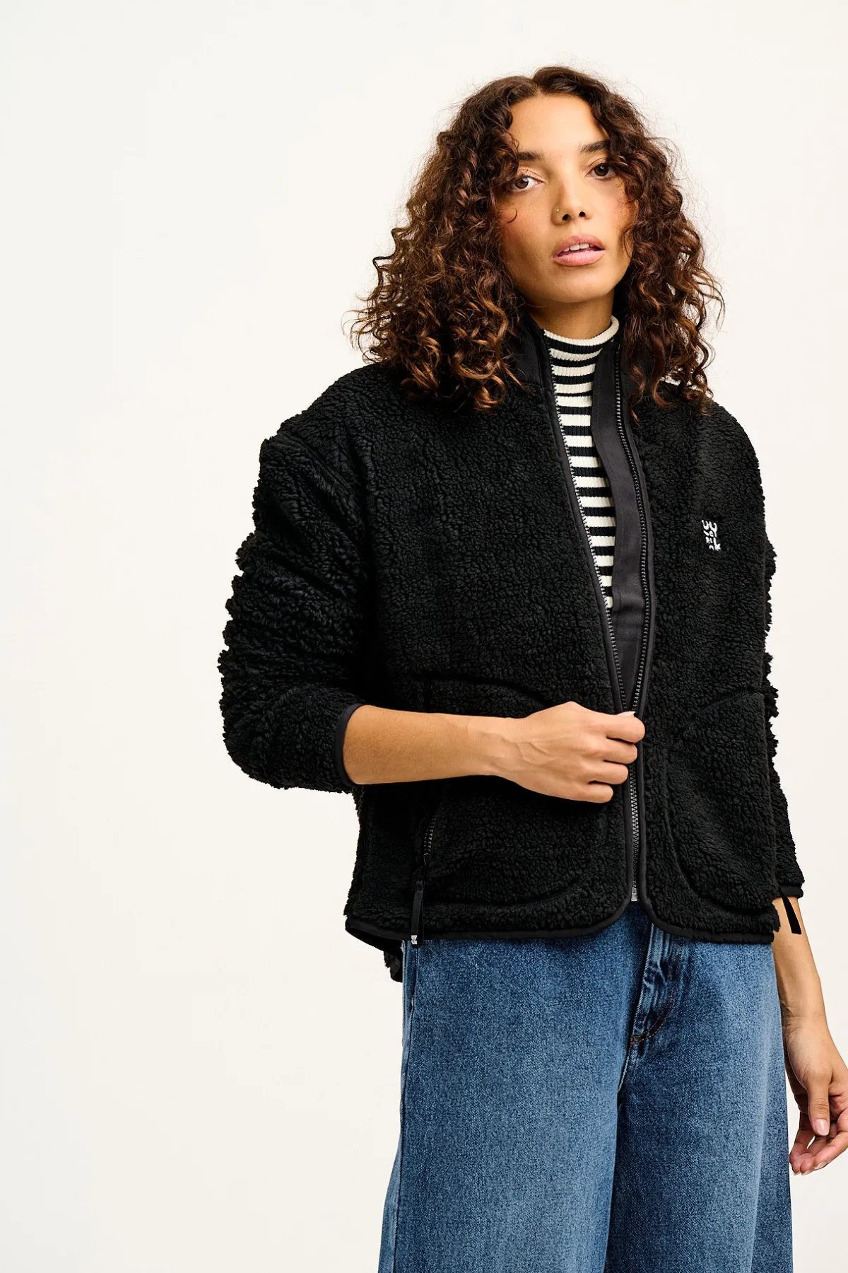 Sale Mason - Fleece in Black All Workwear|All Outerwear & Knitwear