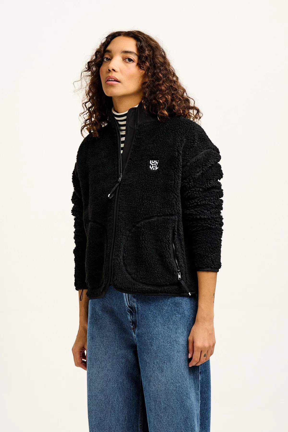 Sale Mason - Fleece in Black All Workwear|All Outerwear & Knitwear
