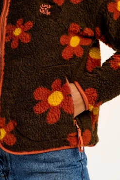 Outlet Mason - Fleece in Cassia Print All Outerwear & Knitwear|Fleeces