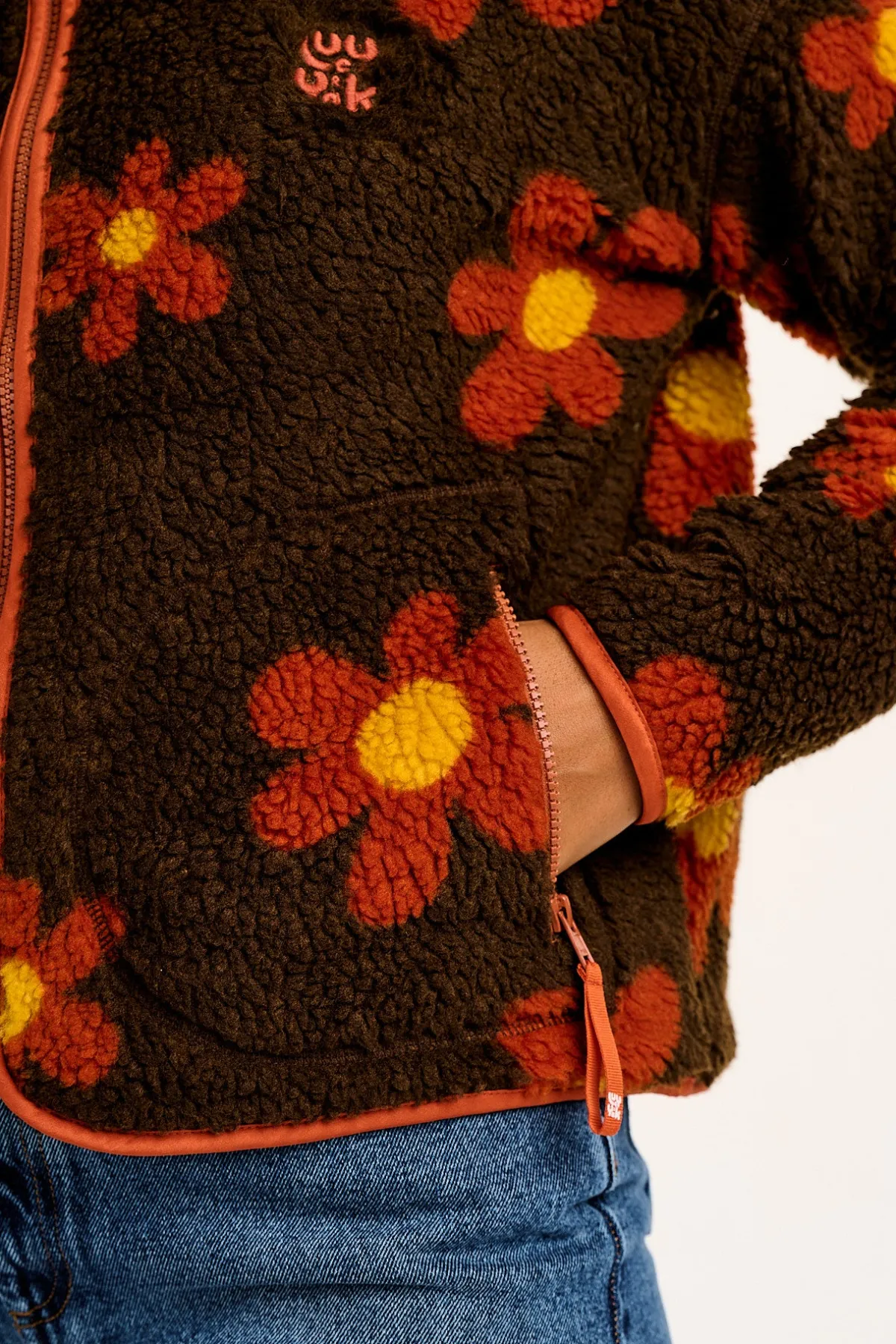 Outlet Mason - Fleece in Cassia Print All Outerwear & Knitwear|Fleeces