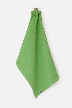 Hot Matias - Tea Towel in Pickle Green Waffle Cotton All Accessories|Homeware