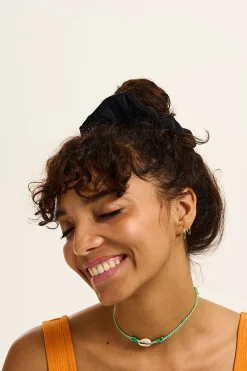 Hot Mimmi - Oversized Scrunchie in Black All Accessories|Hats & Hair