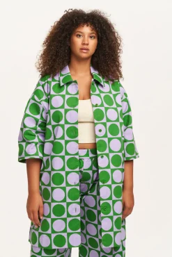 New Murphy - Cotton Jacket in Rhapsody Print All Tops & Tees|All Outerwear & Knitwear