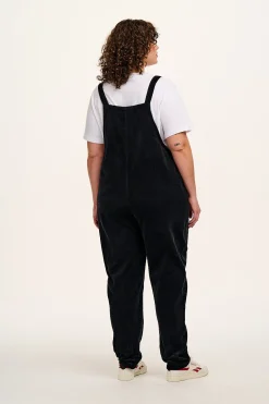 Clearance Original - Corduroy Dungarees in Black All Dungarees|Tall Range