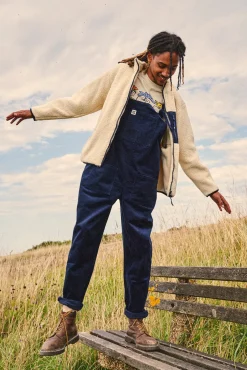 New Original - Corduroy Dungarees in Sailor Blue All Dungarees|All Workwear