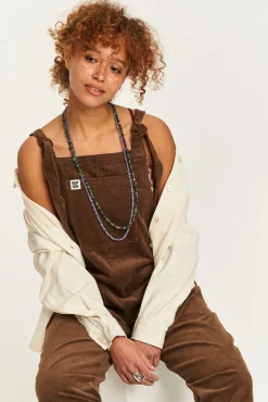 New Original - Corduroy Dungarees in Cocoa Brown All Dungarees|The Original - Tapered