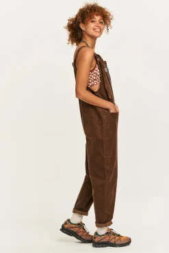 New Original - Corduroy Dungarees in Cocoa Brown All Dungarees|The Original - Tapered