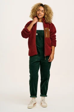 Discount Original - Corduroy Dungarees in Posy Green All Dungarees|Tall Range