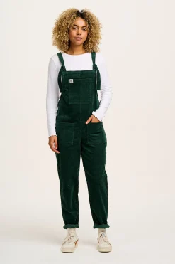 Discount Original - Corduroy Dungarees in Posy Green All Dungarees|Tall Range