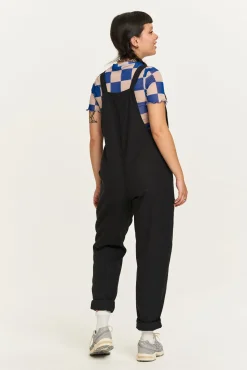 Best Original - Cotton Dungarees in Black All Dungarees|Petite Range