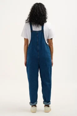 Fashion Original - Denim Dungarees in Mid Wash Blue All Dungarees|All Workwear