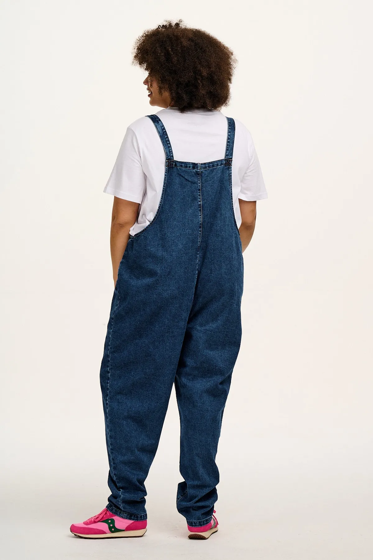 Fashion Original - Denim Dungarees in Mid Wash Blue All Dungarees|All Workwear