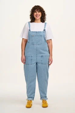 Best Original - Denim Dungarees in Light Wash Blue All Dungarees|The Original - Tapered