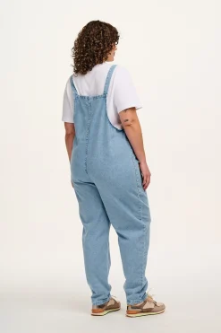 Best Original - Denim Dungarees in Light Wash Blue All Dungarees|The Original - Tapered