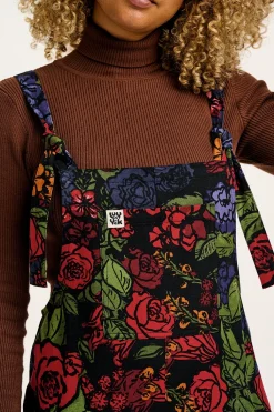 Online Original - Twill Dungarees in Maria Print All Dungarees|Printed Dungarees