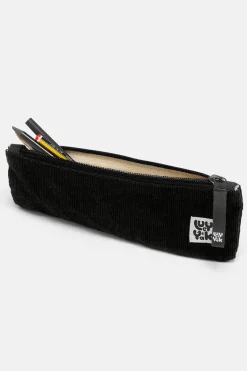 Sale Pierra - Pencil Case Corduroy Pouch in Black All Accessories|Bags & Purses