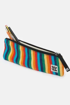 Outlet Pierra - Pencil Case Pouch in Rainbow Print All Accessories|Bags & Purses