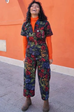 New Ragan - Cotton Jumpsuit in Maria Print All Jumpsuits|Tall Range