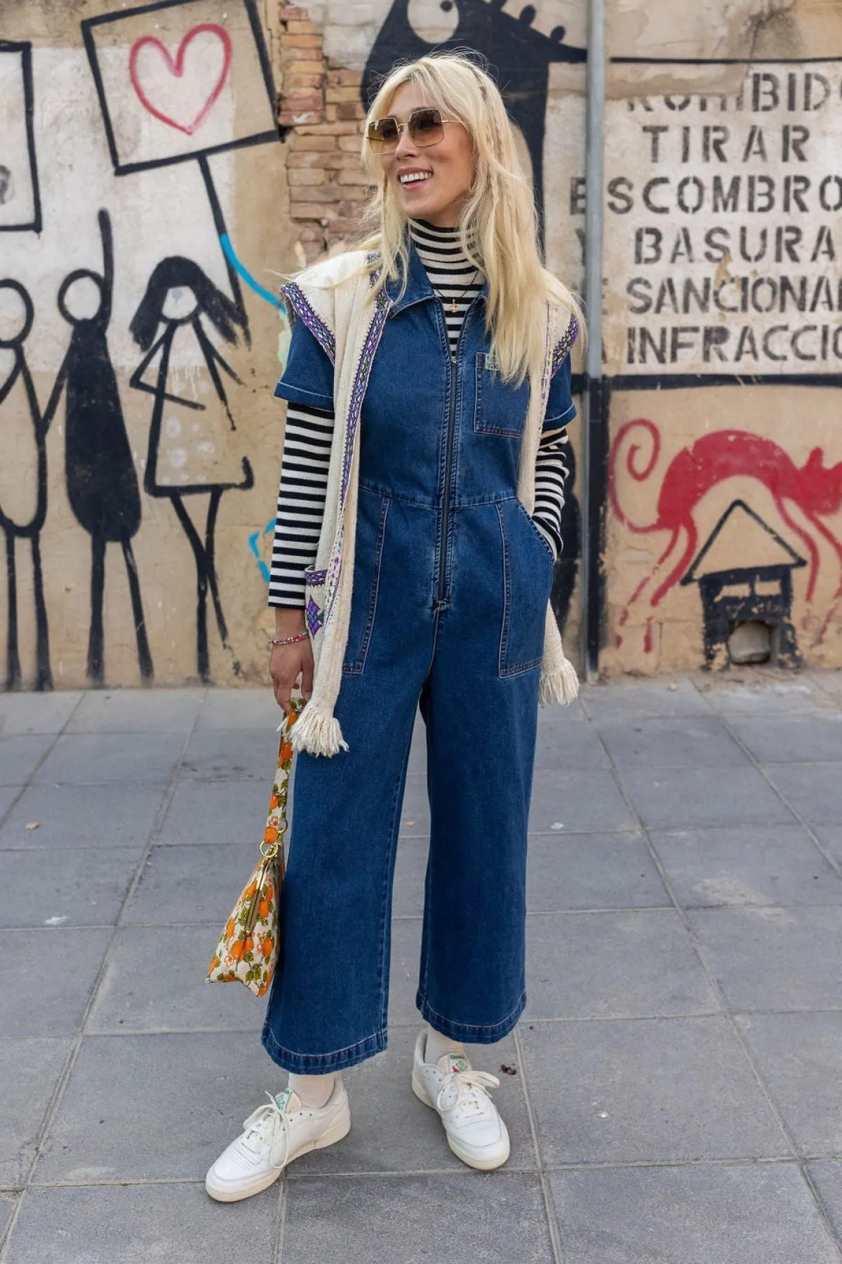 Clearance Ragan - Denim Jumpsuit in Mid Wash Blue All Jumpsuits|Tall Range