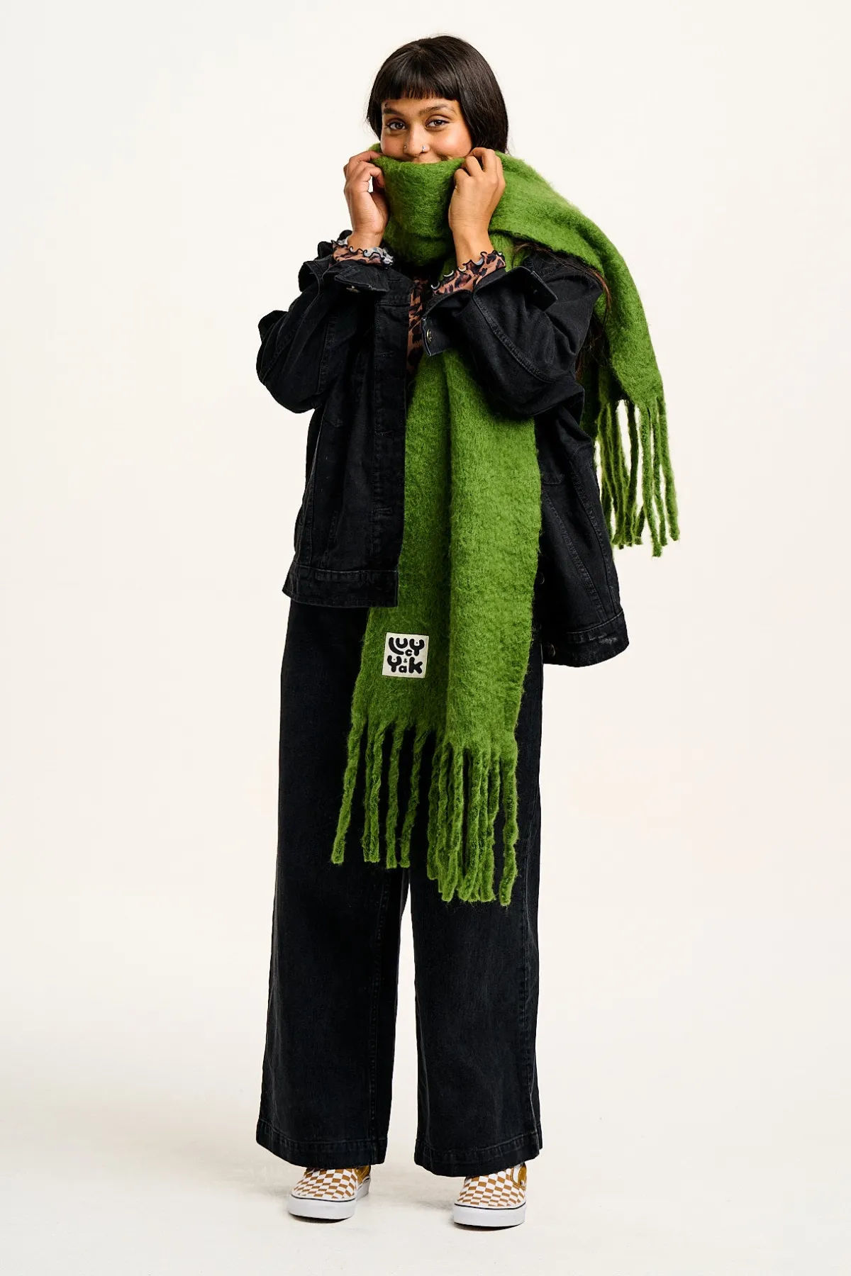 Online Rowan - Super Soft Scarf in Highland Green All Accessories|Scarves