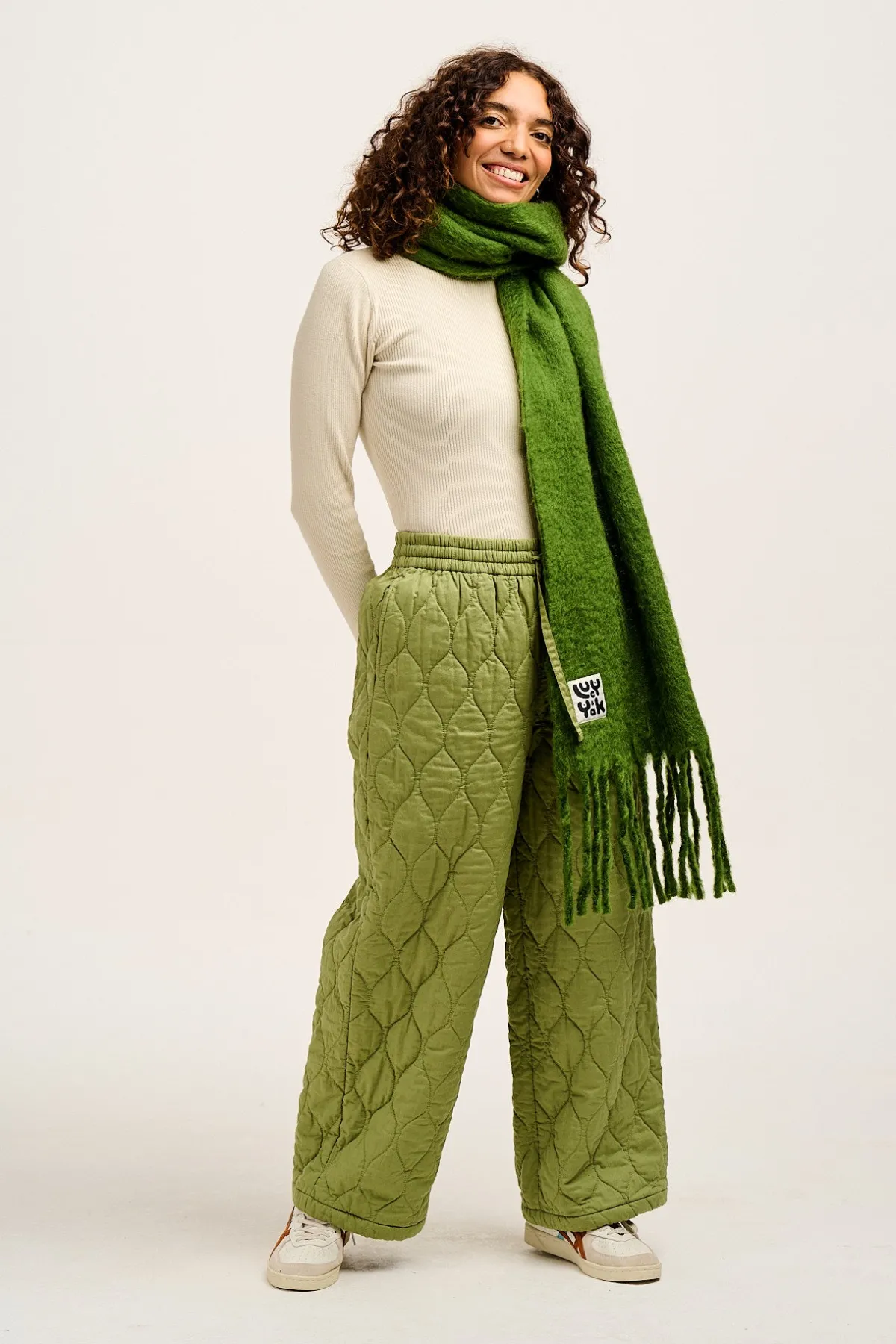 Online Rowan - Super Soft Scarf in Highland Green All Accessories|Scarves