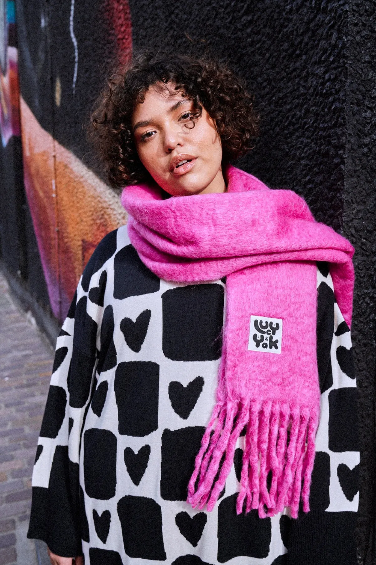 Best Rowan - Super Soft Scarf in Power Pink All Accessories|Scarves