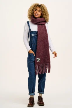 Outlet Rowan - Super Soft Scarf in Purple All Accessories|Scarves