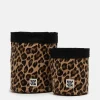 Outlet Runa - Plant Pot Covers in Leopard Corduroy Print (2 Pack) All Accessories|Homeware