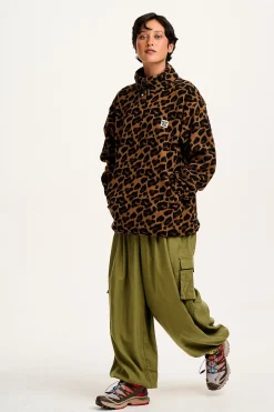 Hot Stevie - Polar Fleece in Leopard Print All Outerwear & Knitwear|Fleeces