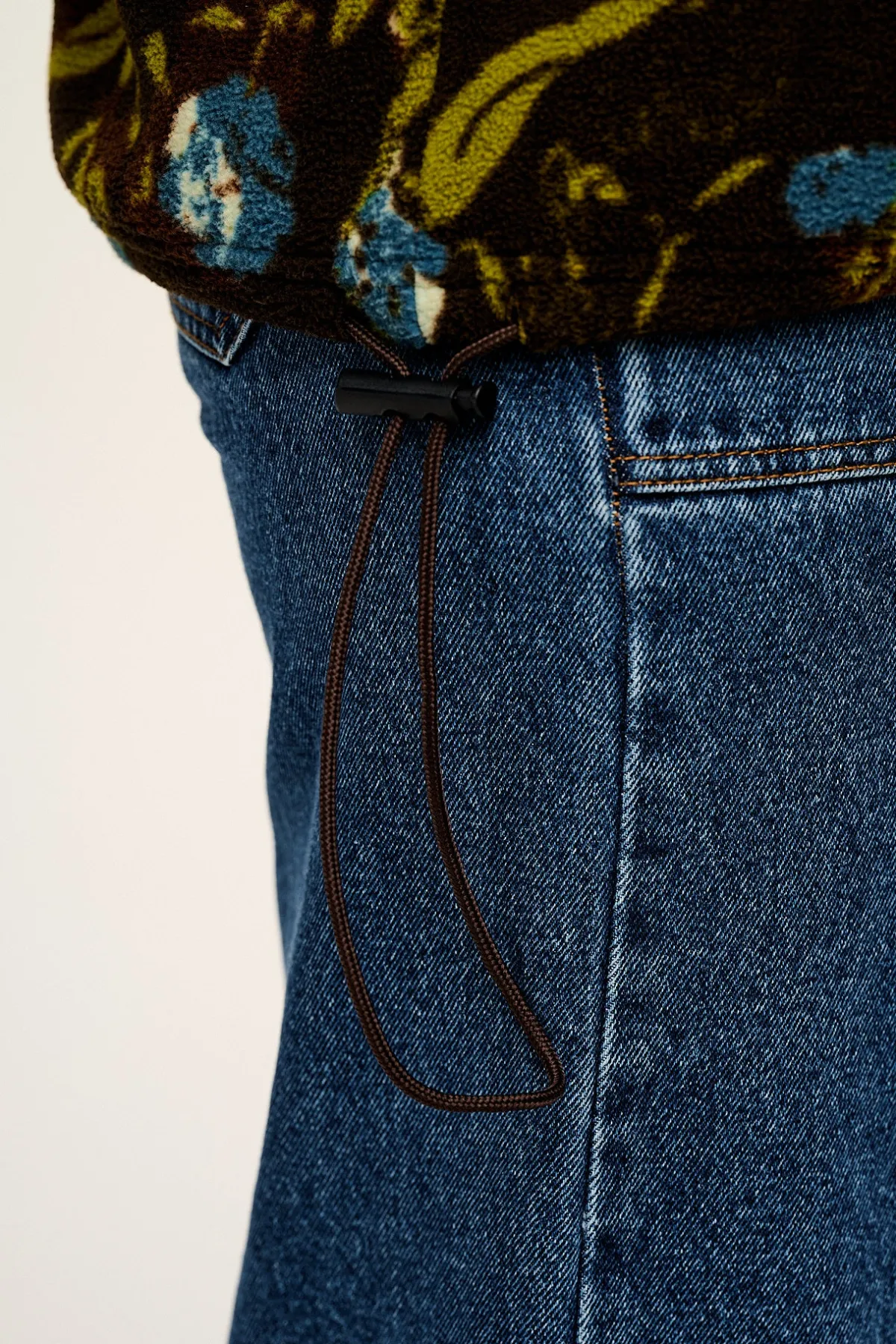 Outlet Stevie - Polar Fleece in Oak Brown Ingrid Floral Print All Outerwear & Knitwear|Fleeces