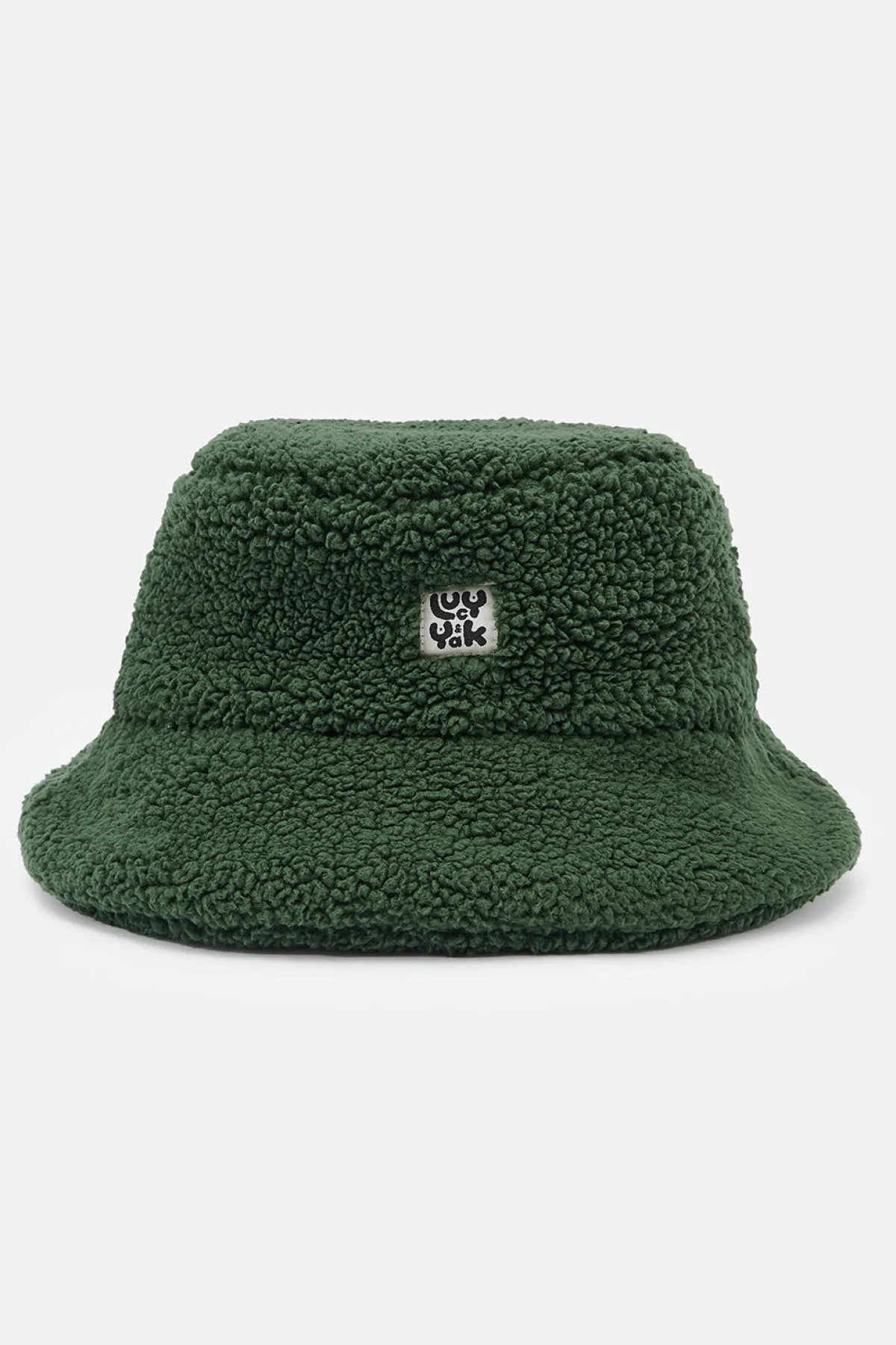 Outlet Travis - Borg Fleece Bucket Hat in Pine Green All Accessories|Hats & Hair