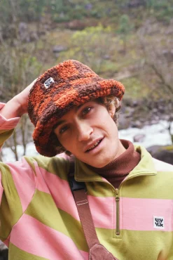Fashion Travis - Borg Fleece Bucket Hat in Terry Print All Accessories|Hats & Hair